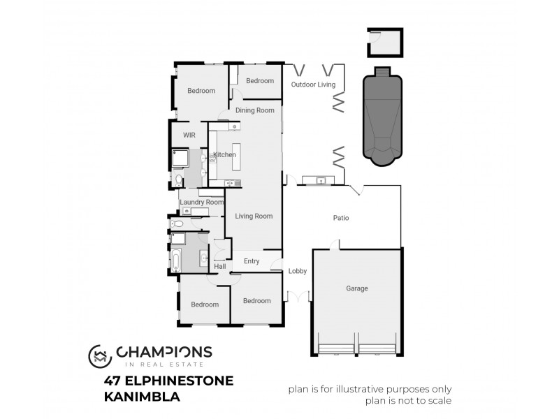 47 Elphinstone Street, Kanimbla QLD 4870 Floorplan