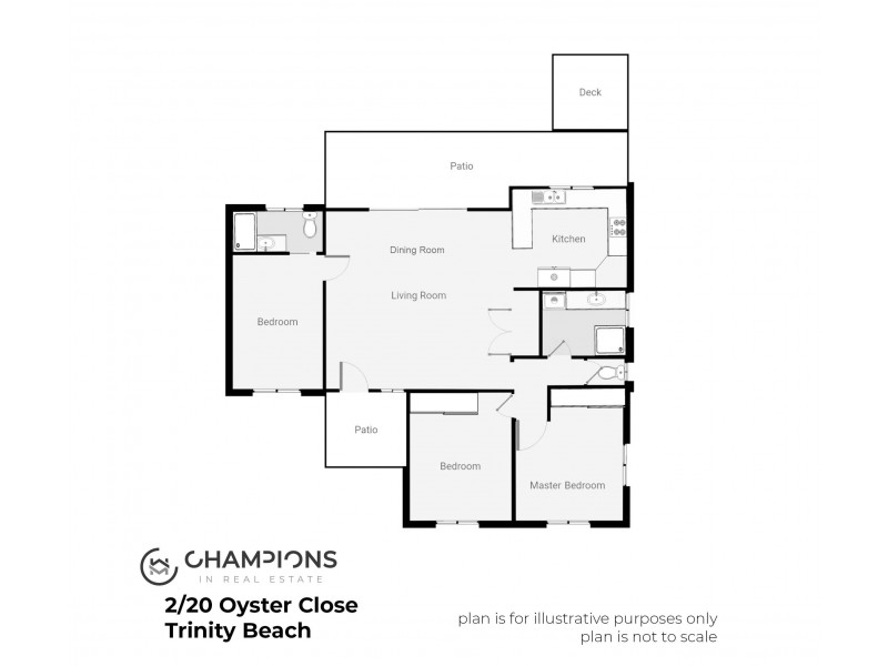 2/20 Oyster Court, Trinity Beach QLD 4879 Floorplan