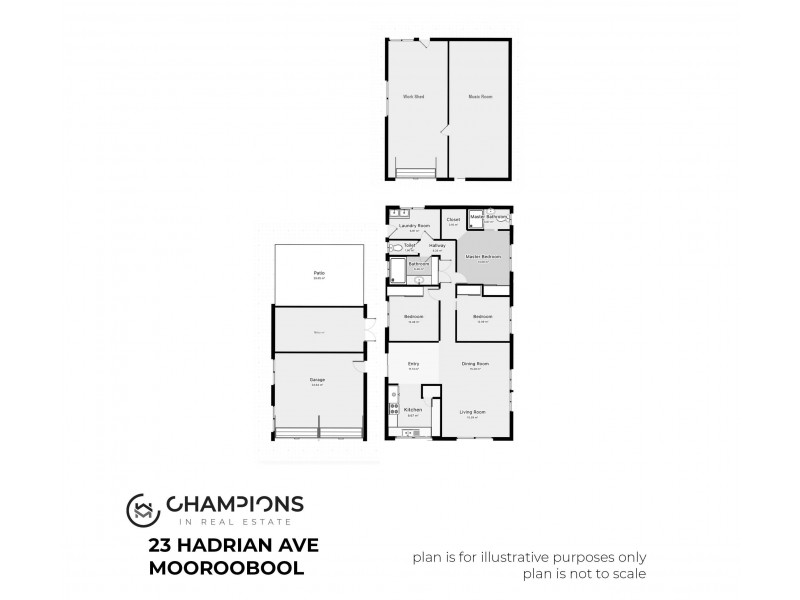 23 Hadrian Avenue, Mooroobool QLD 4870 Floorplan