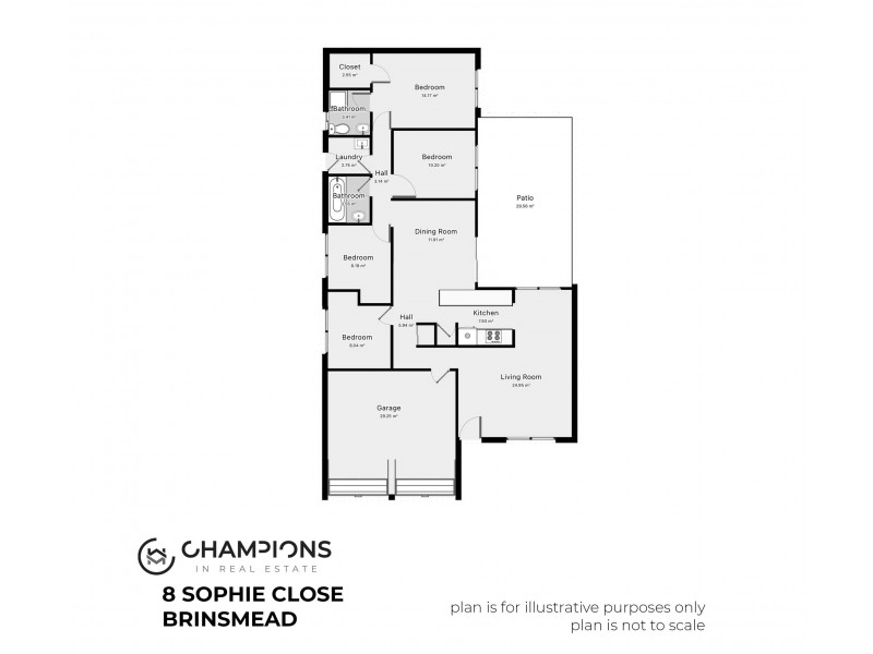 8 Sophie Close, Brinsmead QLD 4870 Floorplan