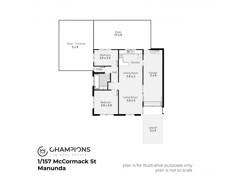 1/157 Mccormack Street, Manunda QLD 4870 Floorplan