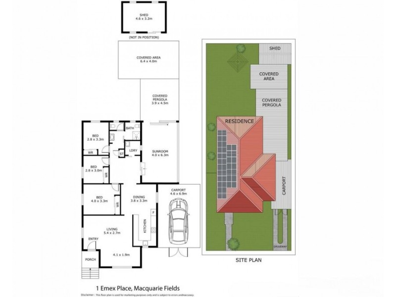 1 Emex Place, Macquarie Fields NSW 2564