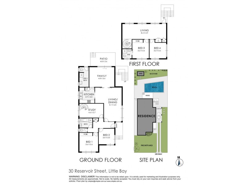 30 Reservoir Street, Little Bay NSW 2036 Floorplan