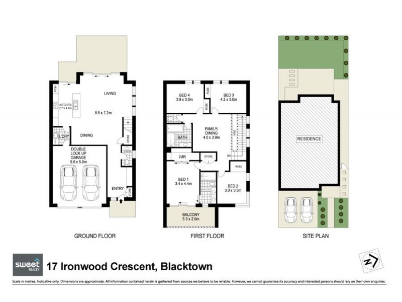17 Ironwood Crescent, Blacktown NSW 2148 Floorplan