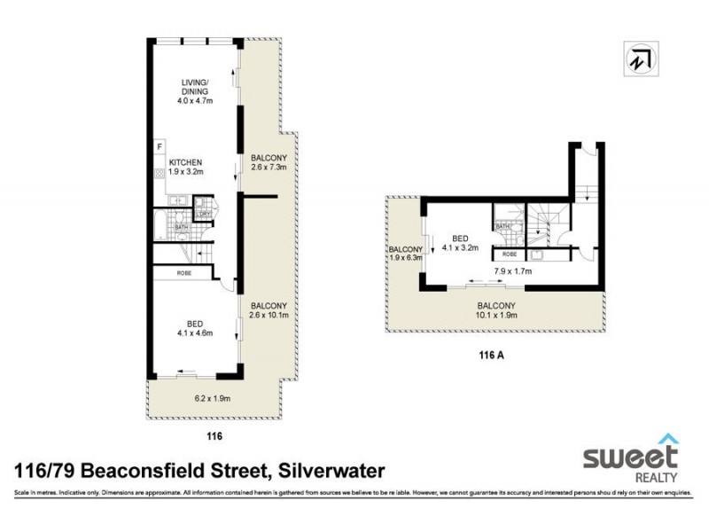 116/79-87 Beaconsfield St, Silverwater NSW 2128 Floorplan