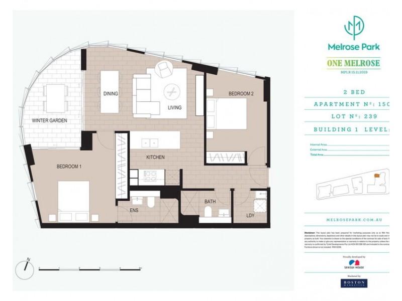 U501/2A Wharf Road, Melrose Park NSW 2114