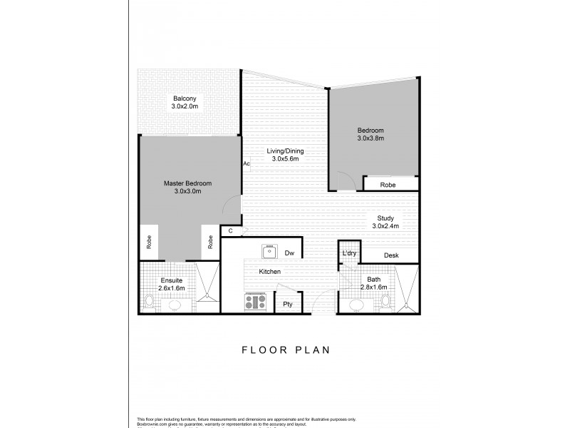 709/1 Tarver Street, Port Melbourne VIC 3207 Floorplan