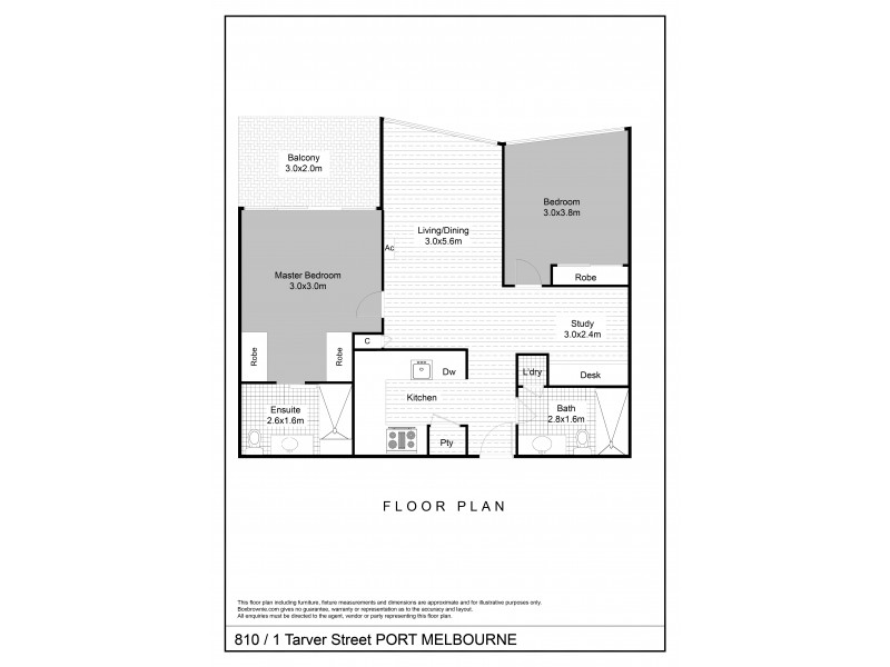 111/1 Tarver Street, Port Melbourne VIC 3207 Floorplan