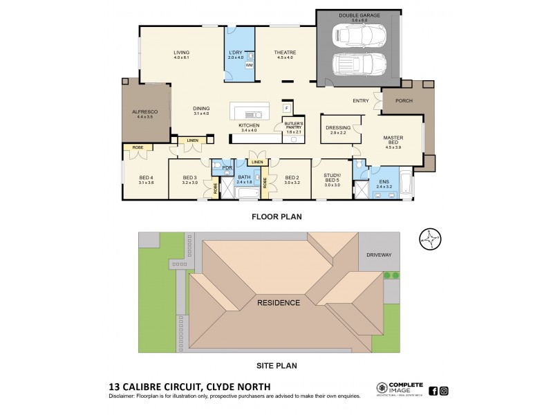 13 Calibre Circuit, Clyde North VIC 3978 Floorplan