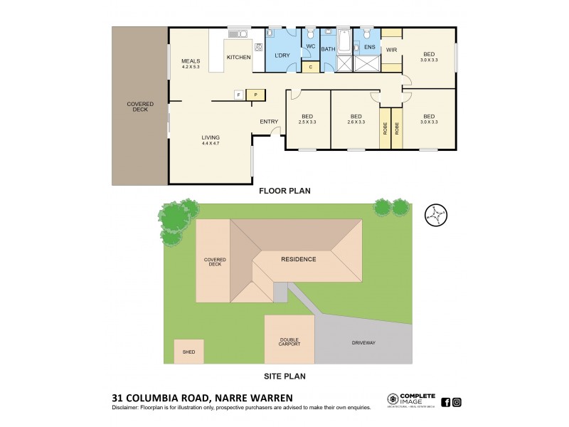 31 Columbia Road, Narre Warren VIC 3805 Floorplan