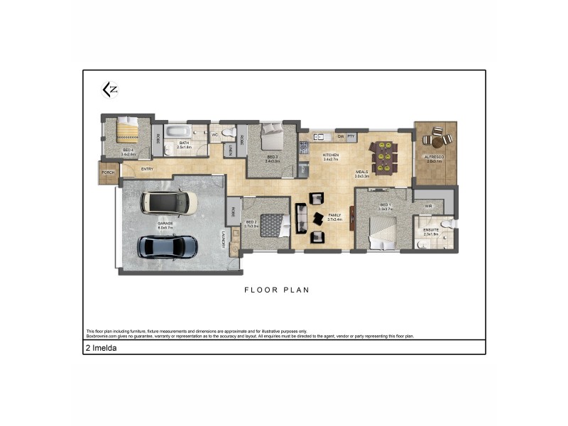 2 Imelda Way, Pimpama QLD 4209 Floorplan