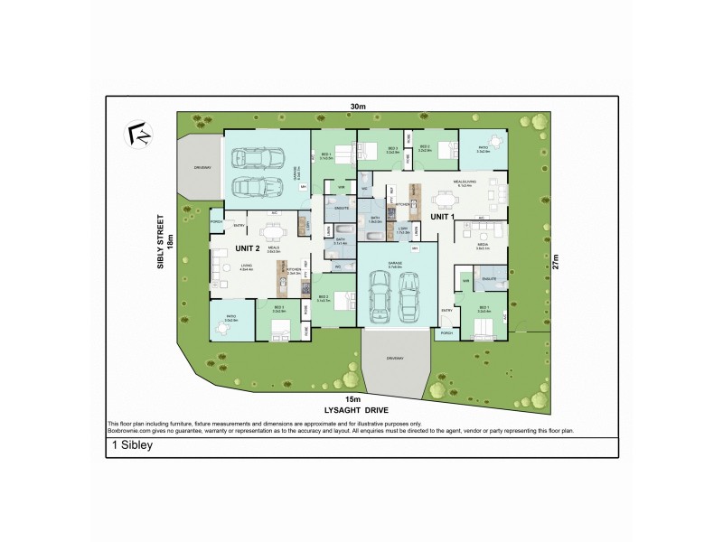 2/1 Sibley Street, Pimpama QLD 4209 Floorplan