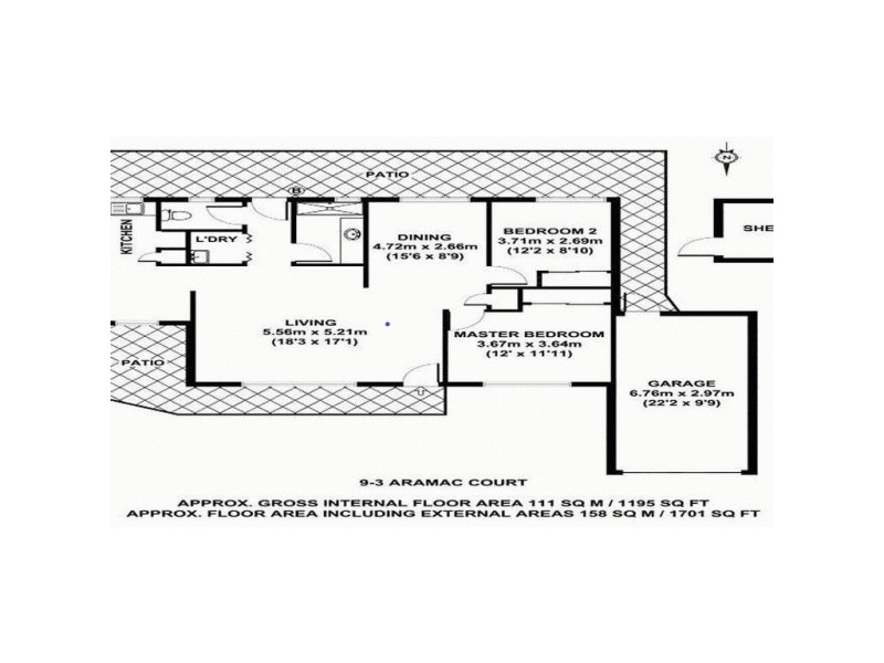 9/3 Aramac Court, Capalaba QLD 4157 Floorplan