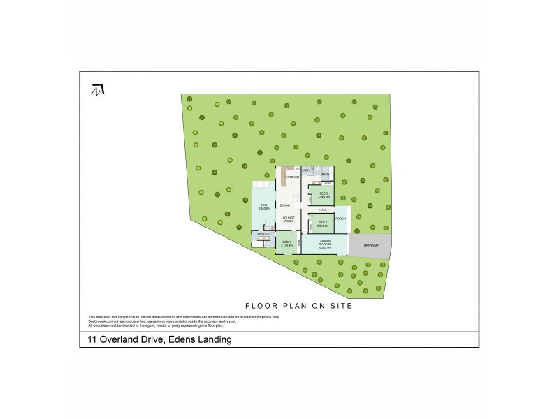 11 Overland Drive, Edens Landing QLD 4207 Floorplan