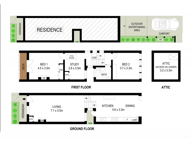 57 Campbell Street, Glebe NSW 2037 Floorplan
