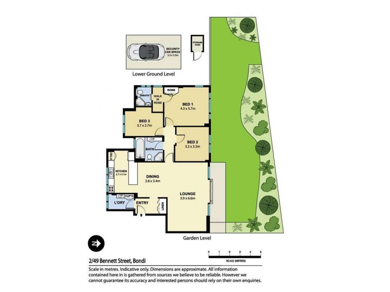 2/49 Bennett Street, Bondi NSW 2026 Floorplan