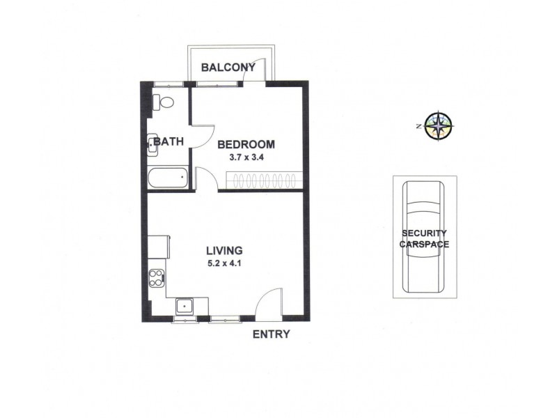27/134-138 Redfern Street, Redfern NSW 2016 Floorplan