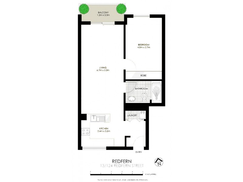 13/124 Redfern Street,, Redfern NSW 2016 Floorplan