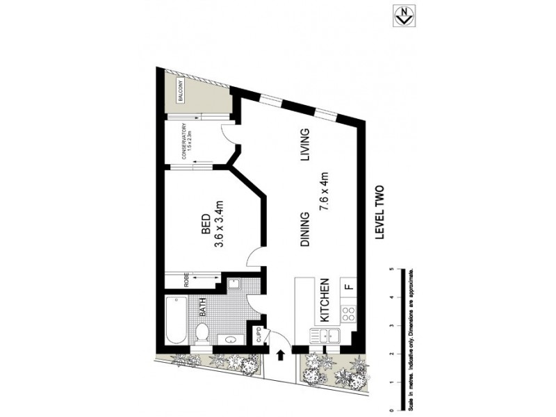 21/146 Cleveland Street, Chippendale NSW 2008 Floorplan