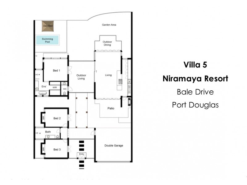 Villa 5 Bale Drive, Port Douglas QLD 4877 Floorplan