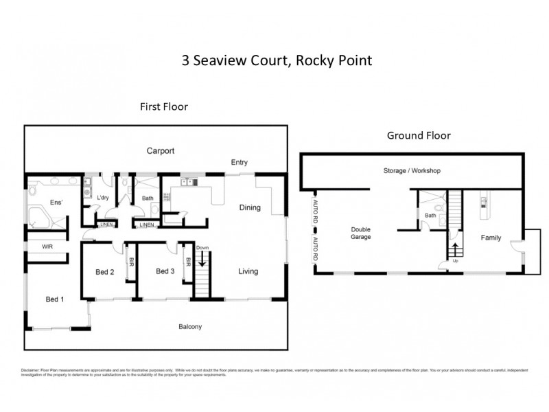 3 Seaview Court, Rocky Point QLD 4873 Floorplan