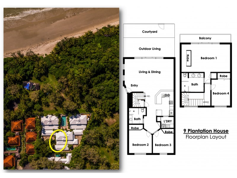 9 ‘Plantation House’ 15 Andrews Close, Port Douglas QLD 4877 Floorplan