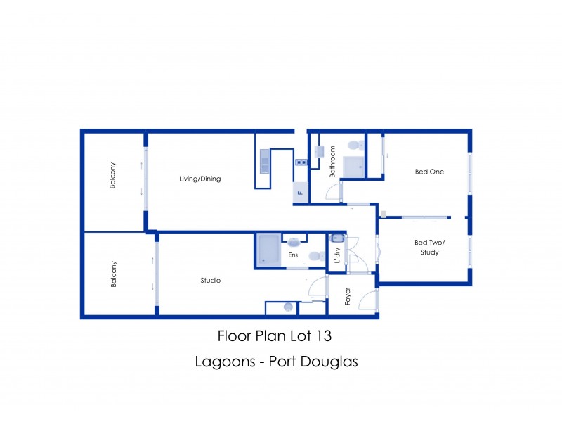 Unit 13/2-16 Langley Rd, Port Douglas QLD 4877 Floorplan