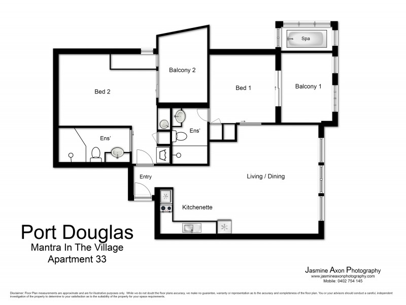 33/9 Grant Street, Port Douglas QLD 4877 Floorplan