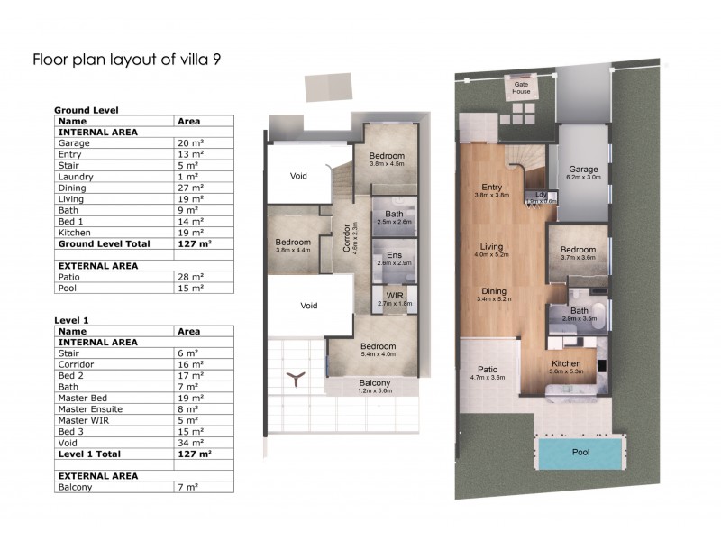 Villa 8/Escape Villas 4-10 Escape St, Port Douglas QLD 4877 Floorplan