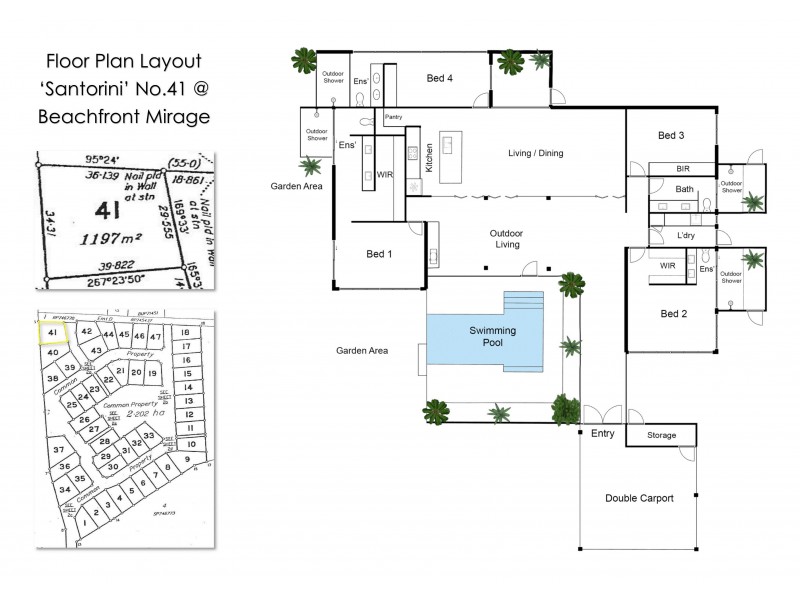 41 Beachfront Mirage Dr, Port Douglas QLD 4877 Floorplan