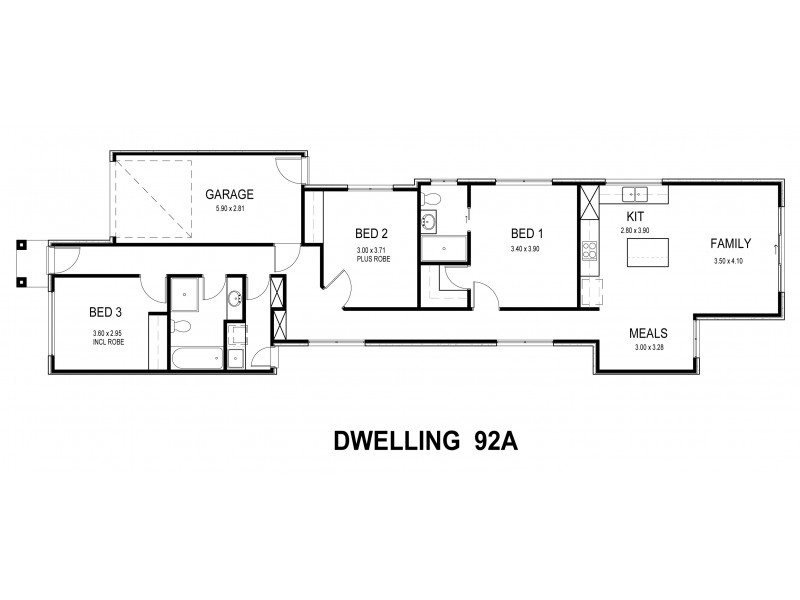92a,92b, 92c Cross Keys Road, Brahma Lodge SA 5109 Floorplan