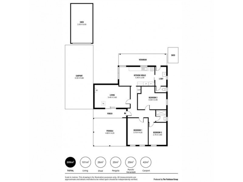 11 Marleycombe Road, Elizabeth Vale SA 5112 Floorplan