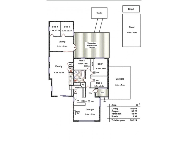 12 Redhill Road, Para Vista SA 5093 Floorplan