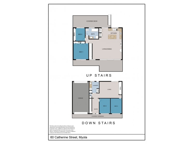 60 Catherine Street, Myola, Callala Beach NSW 2540 Floorplan