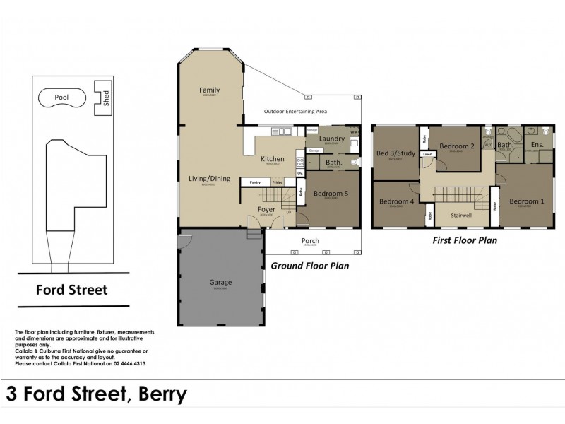 3 Ford Street, Berry NSW 2535 Floorplan