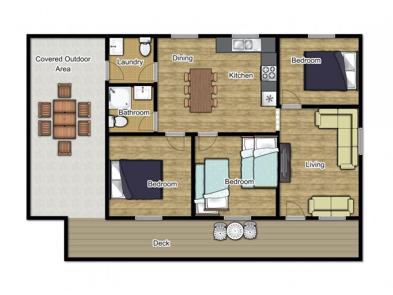 25 Mowbray Road, Culburra Beach NSW 2540 Floorplan