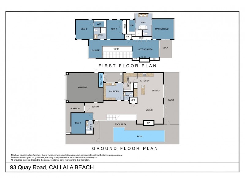 93 Quay Road, Callala Beach NSW 2540 Floorplan