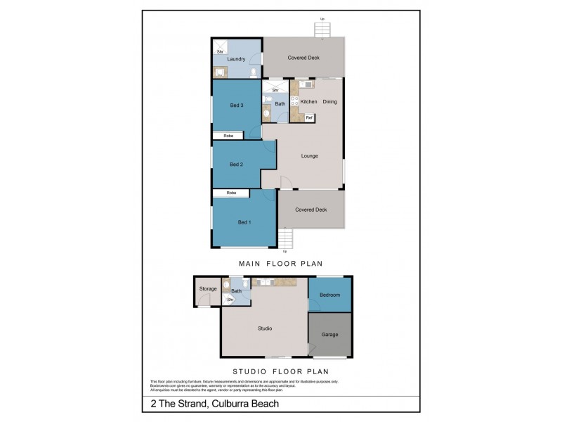 2 The Strand, Culburra Beach NSW 2540 Floorplan