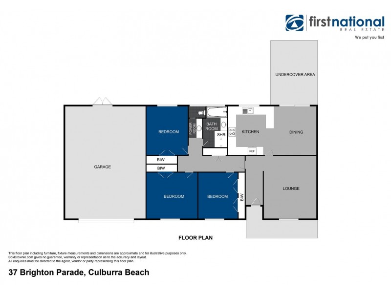 37 Brighton Parade, Culburra Beach NSW 2540 Floorplan