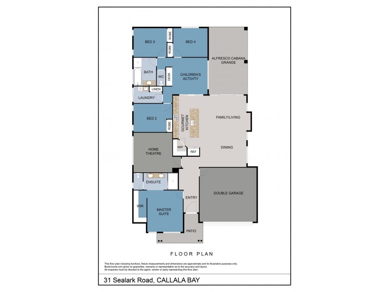 31 Sealark Road, Callala Bay NSW 2540 Floorplan