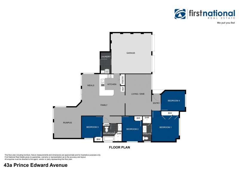 43A Prince Edward Avenue, Culburra Beach NSW 2540 Floorplan