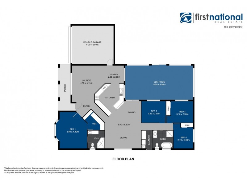 92 Hollingsworth Crescent, Callala Bay NSW 2540 Floorplan