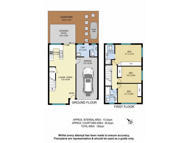 2/29 Buller Street, Everton Park QLD 4053 Floorplan