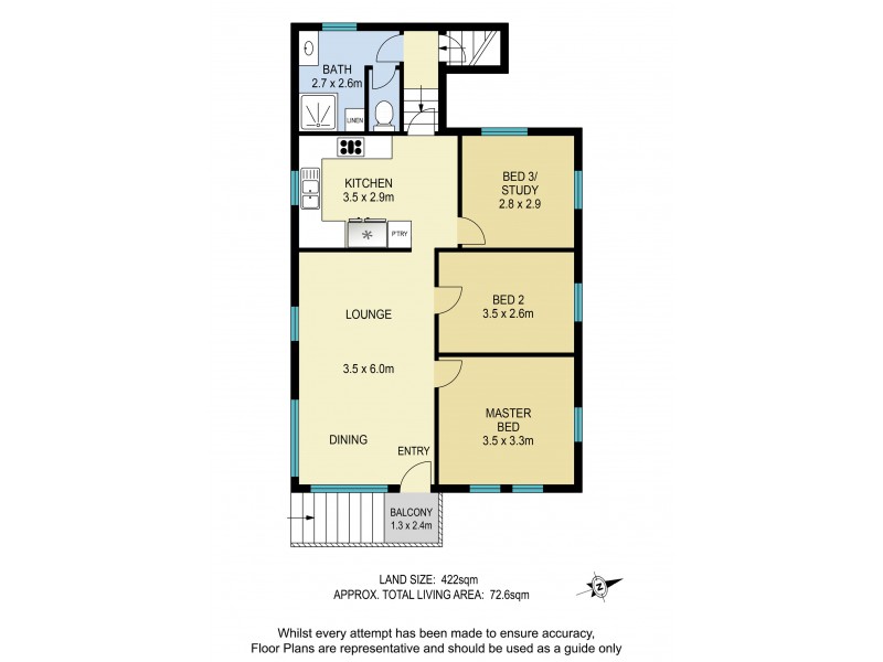 17 Bamford Street, Sandgate QLD 4017 Floorplan