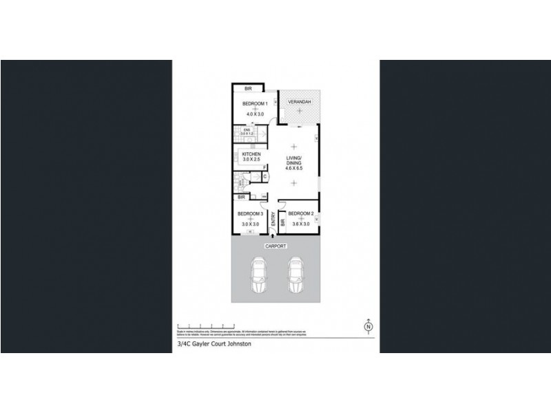 9/4 Gayler Street, Johnston NT 0832 Floorplan