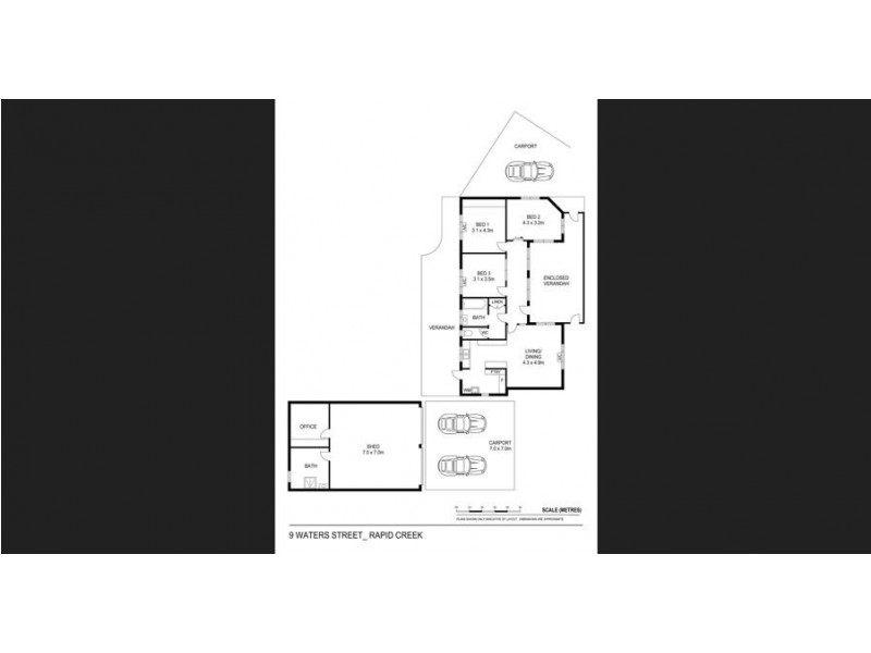 9 Waters Street, Rapid Creek NT 0810 Floorplan