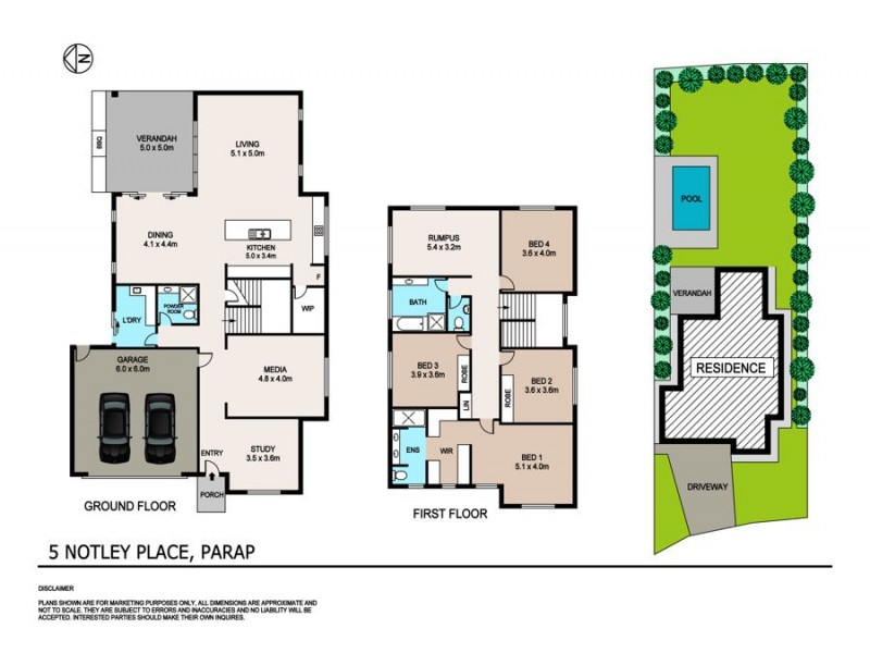5 Notley Place, Parap NT 0820 Floorplan