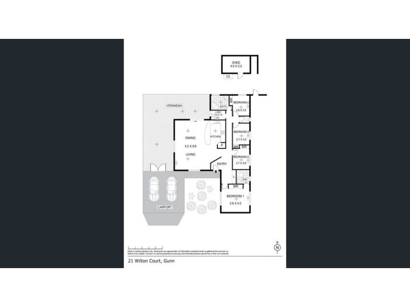 21 Wilton Court, Gunn NT 0832 Floorplan