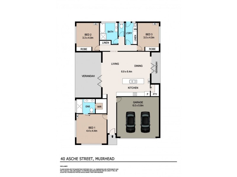 40 Asche Street, Muirhead NT 0810 Floorplan