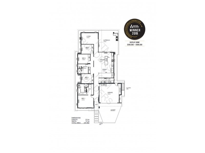 12 Reuben Avenue, Berrimah NT 0828 Floorplan